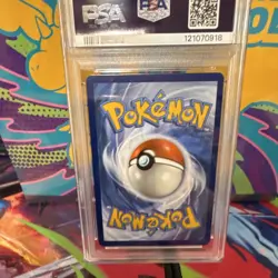 Pokemon Team Rocket's Moltres ex Destined Rivals 208/182 Ultra Rare Holo PSA 10 - Image 2