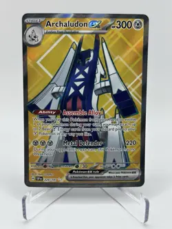Pokemon TCG Archaludon ex Ultra Rare SV08: Surging Sparks 224/191 NM - Image 1