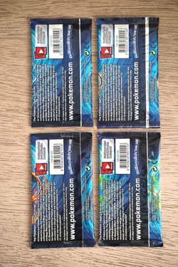 4x Pokemon TCG XY Evolutions Booster Pack Art Set Factory Sealed - Image 2