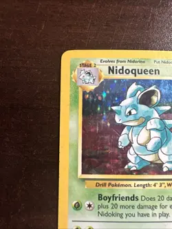 Nidoqueen 7/64 Holo HP Pokemon TCG Jungle WOTC HP - Image 2