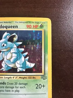 Nidoqueen 7/64 Holo HP Pokemon TCG Jungle WOTC HP - Image 3