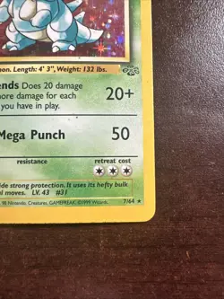 Nidoqueen 7/64 Holo HP Pokemon TCG Jungle WOTC HP - Image 4