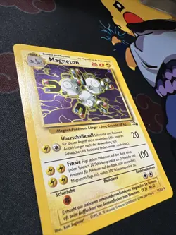 Pokemon TCG Magneton Fossil 11 Holo Unlimited Holo Rare (LP-NM) - Image 4