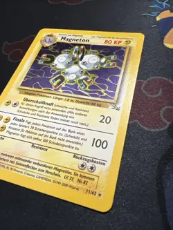 Pokemon TCG Magneton Fossil 11 Holo Unlimited Holo Rare (LP-NM) - Image 5