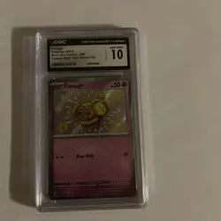 Fidough Paldean Fates Tech Sticker Coll. Black Star Promos 069 CGC 10 Pokemon - Image 1
