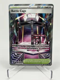 Battle Cage 116/094 Pokemon TCG Phantasmal Flames Ultra Rare Trainer - Image 1