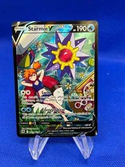Pokemon Astral Radiance Trainer Gallery Starmie V TG13/TG30 Ultra Rare DMG - Image 1