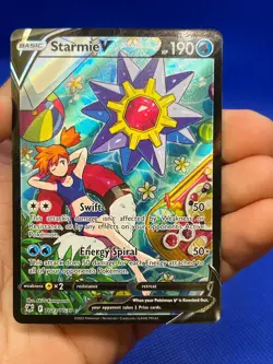 Pokemon Astral Radiance Trainer Gallery Starmie V TG13/TG30 Ultra Rare DMG - Image 2