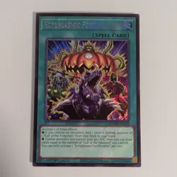 Yu-Gi-Oh! Ectoplasmic Fortification Spell Maze of Muertos 1st Ed Holo MZMU-EN008 - Image 1