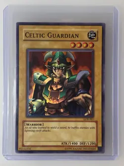 Yu-Gi-Oh! Celtic Guardian LOB-007 The Legend of Blue Eyes White Dragon Unlimited - Image 1