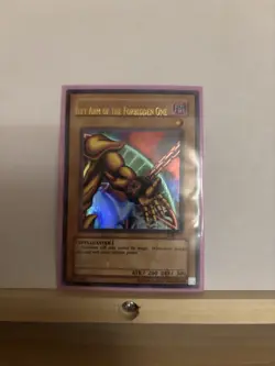 MISPRINT Konami Yu-Gi-Oh! Left Arm of the Forbidden One LOB - Image 3