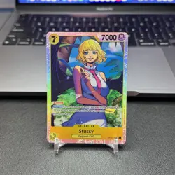 Stussy - One Piece TCG OP13-110 Carrying On His Will SR Foil - Image 1