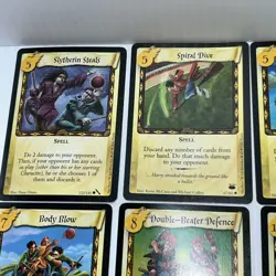 Lot of 19 Harry Potter TCG Diagon Alley Card Game Regular Non-foil Set 2002/4j-f - Image 2