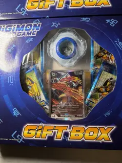 Digimon Collectible Card Game Gift Box Lox Of 2 New Sealed 2021 Booster Packs - Image 3
