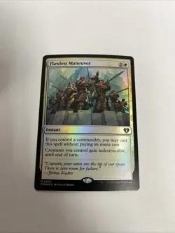 Flawless Maneuver Foil Card #0024 MTG LP - Image 1