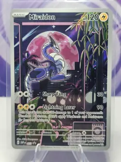 Miraidon 013 Black Star Promo Holo Scarlet & Violet Pokemon Trading Card - Image 1