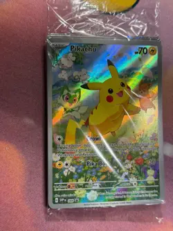 Pikachu - 088 (4 x Scarlet & Violet Promo Cards) - (Sealed) - Black Star Promo - Image 1