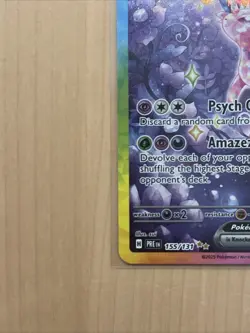 Pokemon TCG Espeon EX Prismatic Evolutions Holo Card 155/131 Near Mint Condition - Image 2