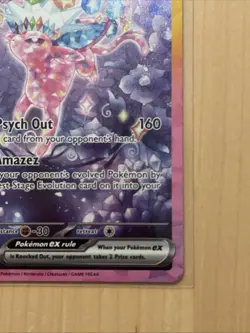 Pokemon TCG Espeon EX Prismatic Evolutions Holo Card 155/131 Near Mint Condition - Image 5