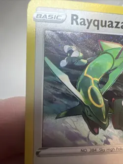 NM Rayquaza SWSH029 Holofoil Sword & Shield Promo AUTHENTIC Pokemon Card - Image 4