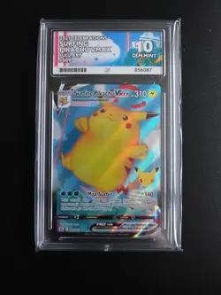 Ace 10 Surfing Pikachu Vmax 009/025 2021 Celebrations Pokemon TCG Card - Image 1