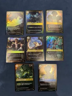 LoL Riftbound TCG Card Lot of 44 Rare & Nexus Promo Foil Holo Origins English NM - Image 3