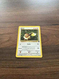 EEVEE - Team Rocket Set - 55/82 - Common - Pokemon Card - Unlimited - LP - Image 2