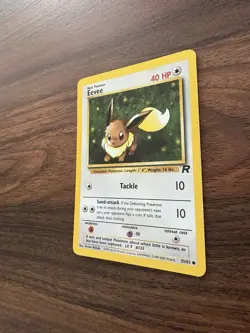 EEVEE - Team Rocket Set - 55/82 - Common - Pokemon Card - Unlimited - LP - Image 4