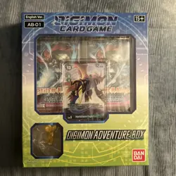 Digimon Card Game AB-01 ADVENTURE BOX #4 Mastemon Promo 4 Packs One Figure 811039036713 - Image 1