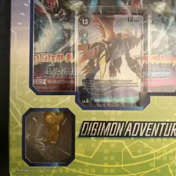 Digimon Card Game AB-01 ADVENTURE BOX #4 Mastemon Promo 4 Packs One Figure 811039036713 - Image 2