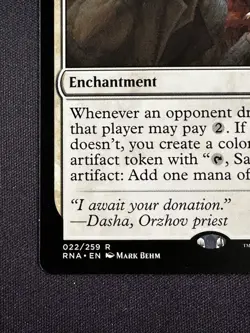 Smothering Tithe — Ravnica Allegiance #022 — Magic The Gathering MTG - Image 2