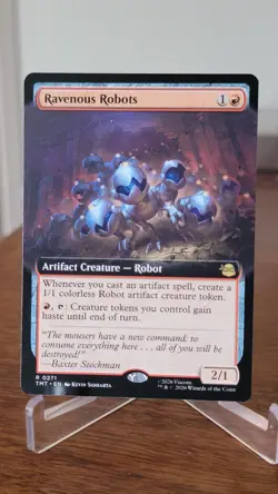 Ravenous Robots * Extended Art * - TMT Teenage Mutant Ninja Turtles - NM/MINT - Image 1