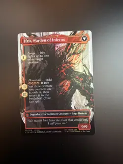 MTG Final Fantasy English Clive, Ifrit's Dominant Borderless 0318 Foil - Image 2