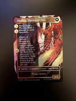 MTG Final Fantasy English Joshua, Phoenix's Dominant Borderless 0542 Surge Foil - Image 2