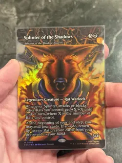 Splinter of the Shadows - Ashcoat of the Shadow Swarm (Borderless) TMNT *F* - Image 1