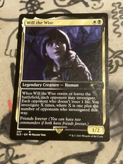 MTG Will The Wise Stranger Things Secret Lair Drop Series 347 Regular Promo Rare - Image 1