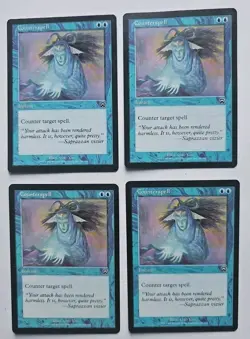 4x Mtg 🔮🔮 Counterspell 🔮🔮 Mercadian Masques MT/NM Regular Magic The Gatherin - Image 1
