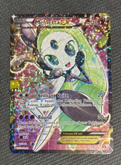 Pokemon Meloetta EX Full Art Legendary Treasures Radiant Collection-RC25/25 - NM - Image 1