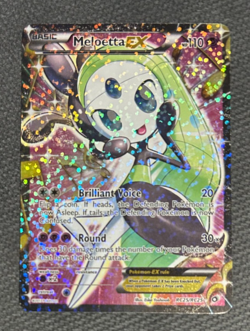 Pokemon Meloetta EX Full Art Legendary Treasures Radiant Collection-RC25/25 - NM - Image 2