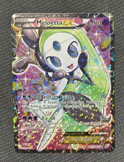 Pokemon Meloetta EX Full Art Legendary Treasures Radiant Collection-RC25/25 - NM - Image 3