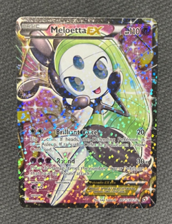 Pokemon Meloetta EX Full Art Legendary Treasures Radiant Collection-RC25/25 - NM - Image 4