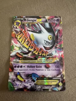 Pokemon M Gengar EX XY166 XY Promo (Card #3) Mint - Image 1