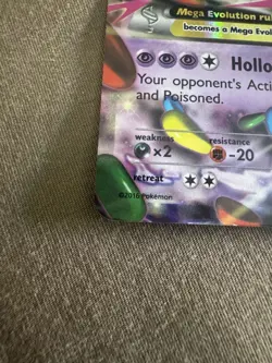 Pokemon M Gengar EX XY166 XY Promo (Card #3) Mint - Image 5