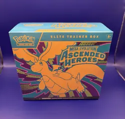 Pokemon TCG Ascended Heroes Elite Trainer Box ETB Mega Evolution Factory Sealed - Image 1