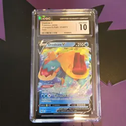 Pokemon Drednaw V Ultra Rare 014/073 Champion's Path CGC 10 Holo English - Image 1
