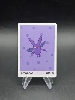 Crooboot - Crobat #169 Pookiemoot Series 2 Custom Fan Art Pokemon - Image 1