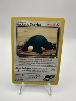 Rocket's Snorlax - Pokemon TCG Gym Heroes 33/132 - Image 1