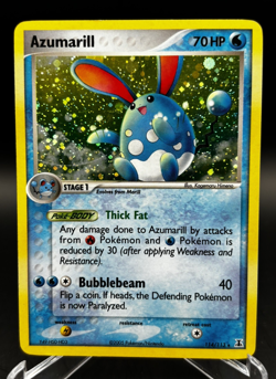 2005 Azumarill 114/113 Holo Pokemon Delta Species Secret Rare LP-NM Vintage - Image 2