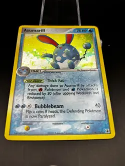 2005 Azumarill 114/113 Holo Pokemon Delta Species Secret Rare LP-NM Vintage - Image 4