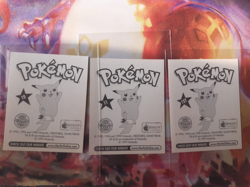 Caterpie, Metapod + Butterfree #10, 11, 157 1999 Merlin Pokemon Stickers LP-NM - Image 2